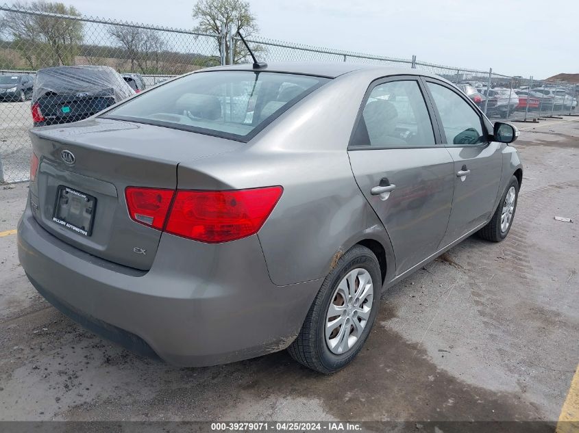 2010 Kia Forte Ex VIN: KNAFU4A24A5272493 Lot: 39279071