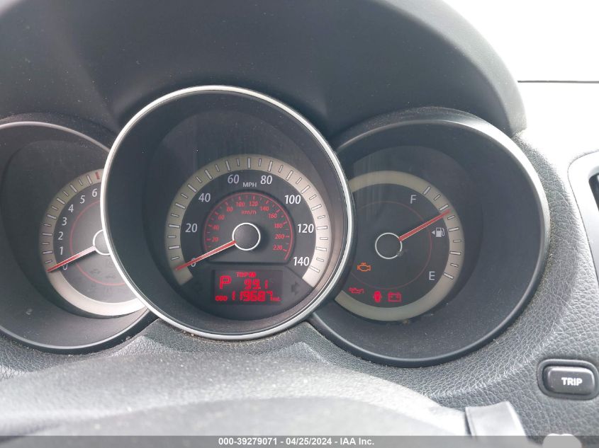 2010 Kia Forte Ex VIN: KNAFU4A24A5272493 Lot: 39279071