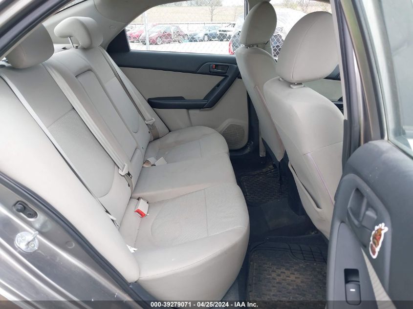 2010 Kia Forte Ex VIN: KNAFU4A24A5272493 Lot: 39279071