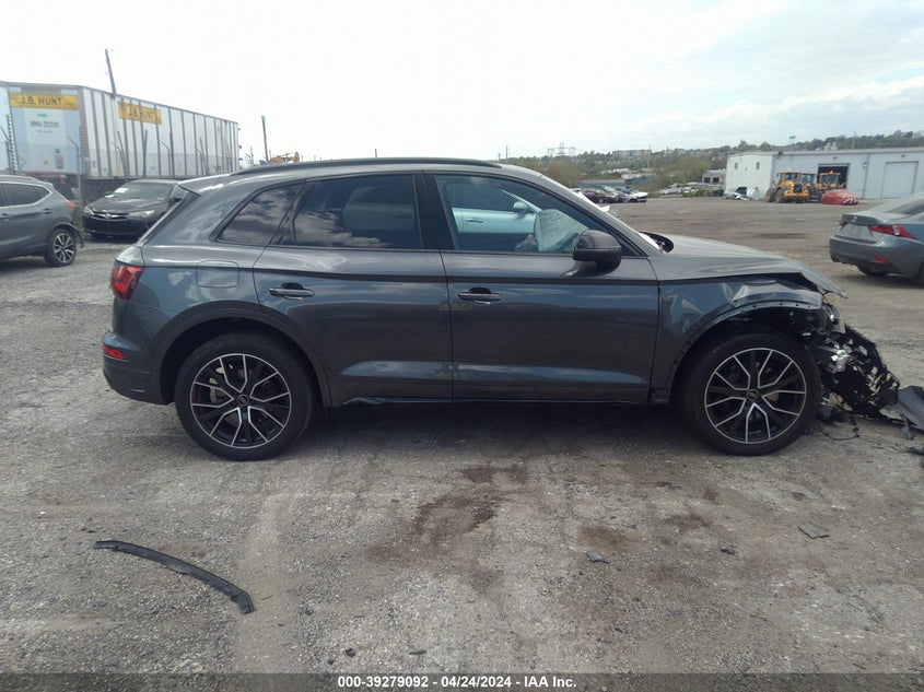 VIN WA1B4AFY3P2133389 2023 AUDI SQ5 PREMIUM PLUS TFSI QUATTRO TIPTRONIC