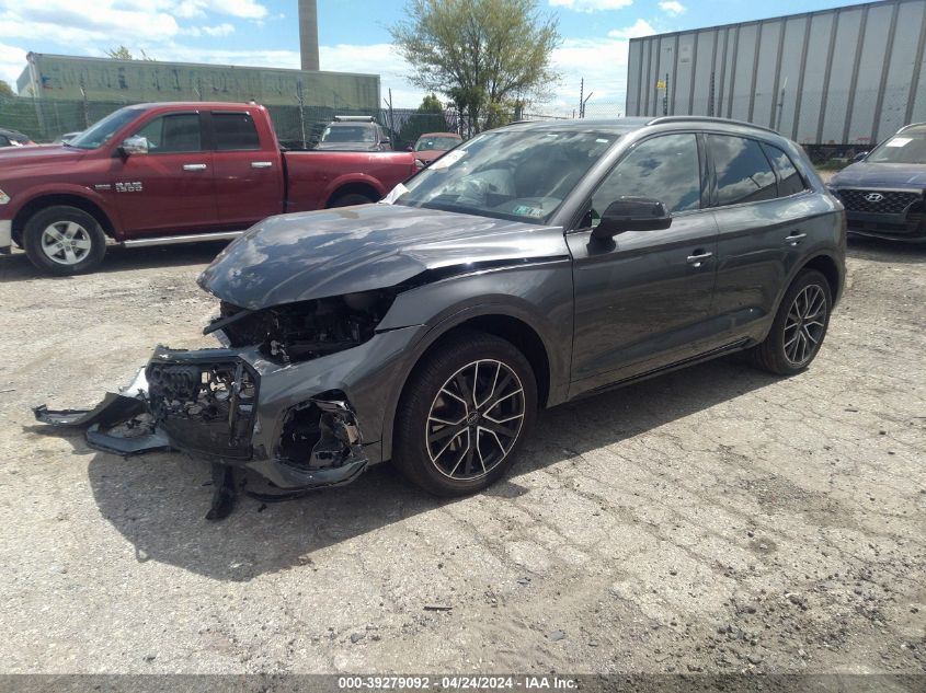 2023 Audi Sq5 Premium Plus Tfsi Quattro Tiptronic VIN: WA1B4AFY3P2133389 Lot: 39279092