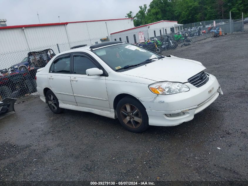 2005 Toyota Corolla S VIN: 2T1BR32E55C552924 Lot: 39279130