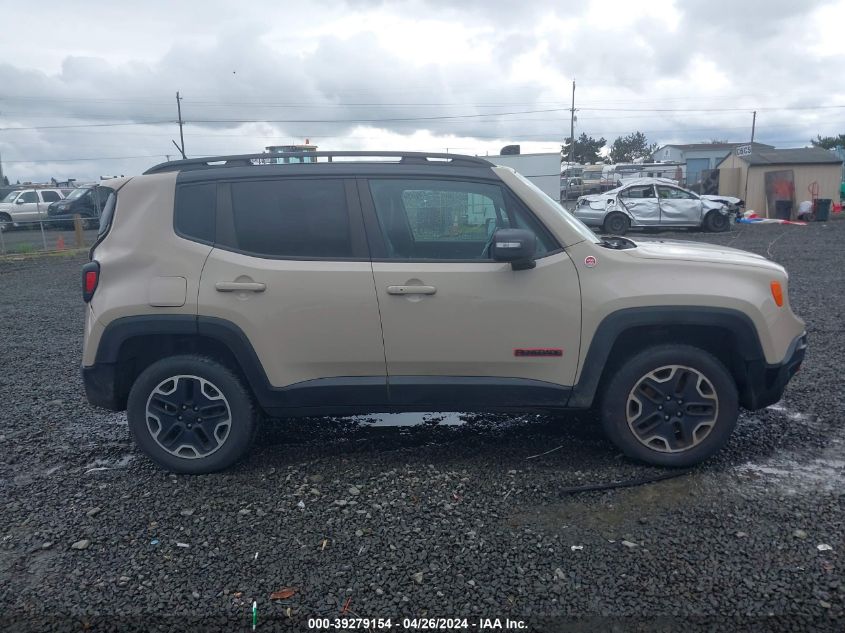 2016 Jeep Renegade Trailhawk VIN: ZACCJBCT1GPE16106 Lot: 39279154