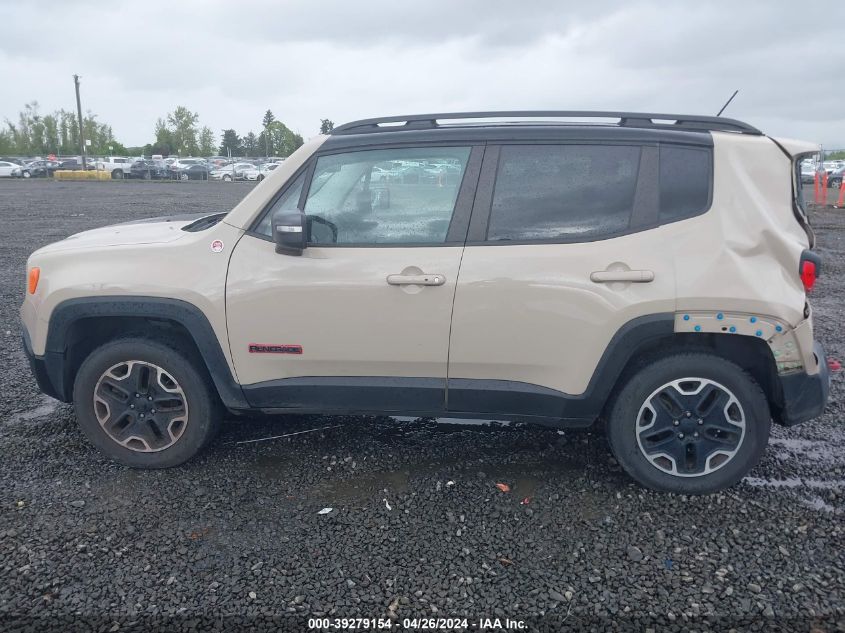 2016 Jeep Renegade Trailhawk VIN: ZACCJBCT1GPE16106 Lot: 39279154