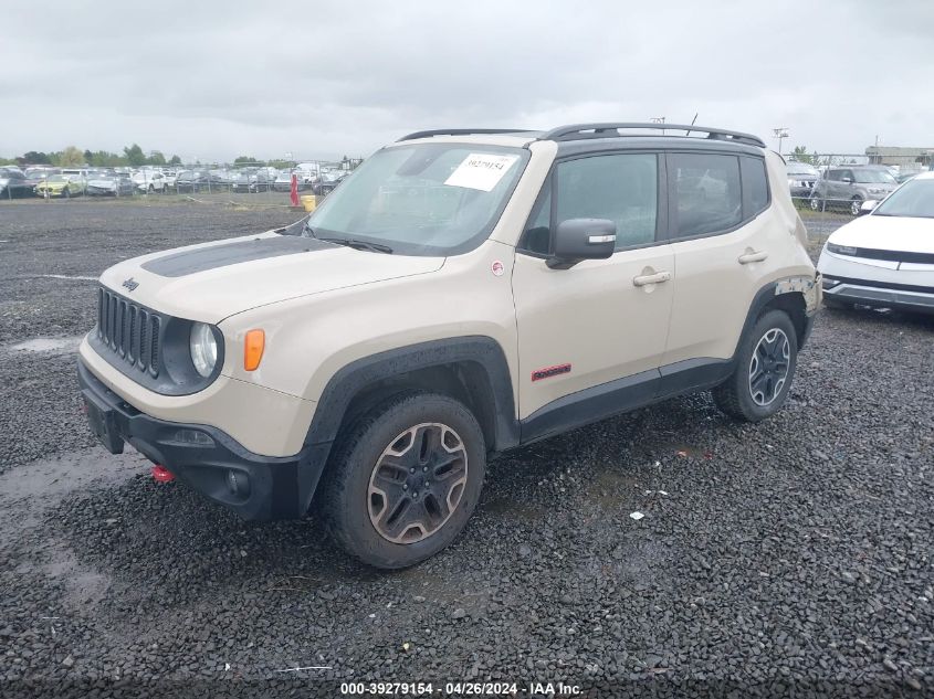 2016 Jeep Renegade Trailhawk VIN: ZACCJBCT1GPE16106 Lot: 39279154