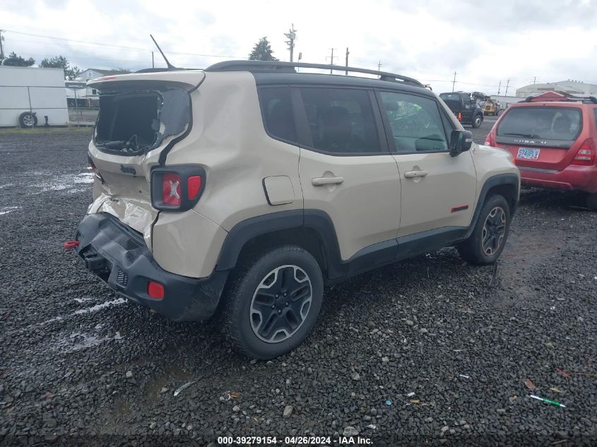 2016 Jeep Renegade Trailhawk VIN: ZACCJBCT1GPE16106 Lot: 39279154