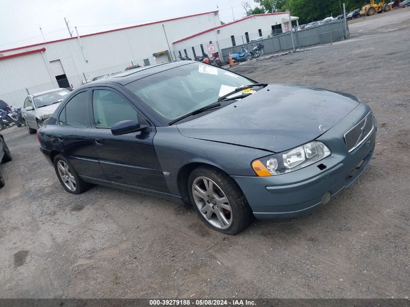 2005 Volvo S60 2.5T Awd VIN: YV1RH592952456330 Lot: 39279188