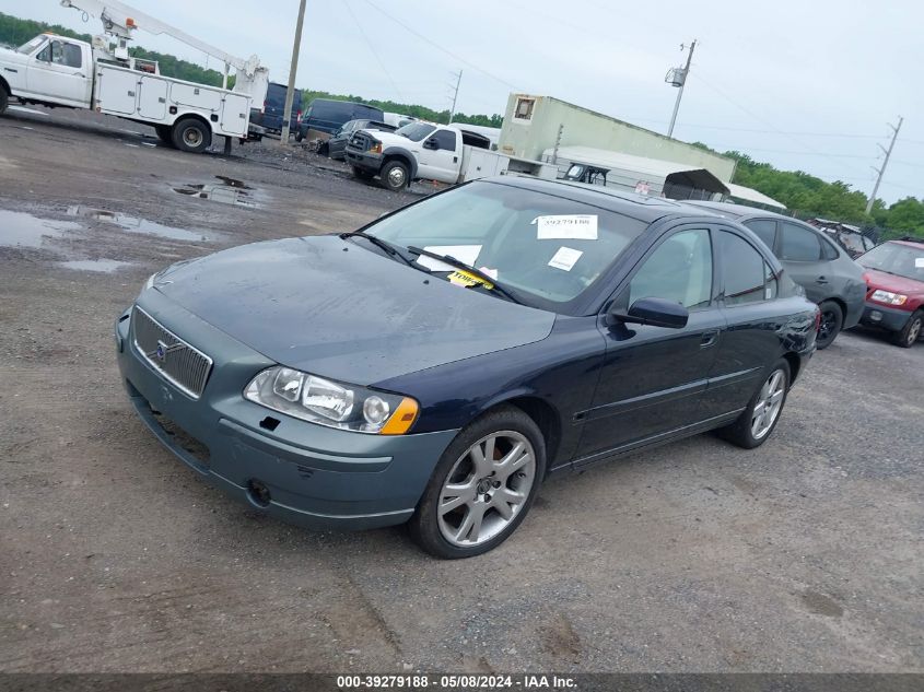 2005 Volvo S60 2.5T Awd VIN: YV1RH592952456330 Lot: 39279188