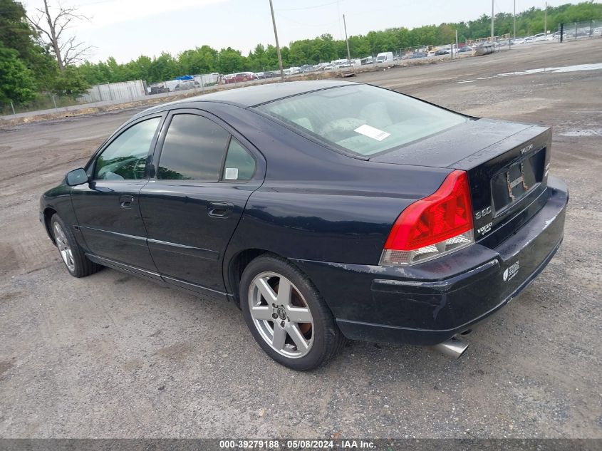 2005 Volvo S60 2.5T Awd VIN: YV1RH592952456330 Lot: 39279188