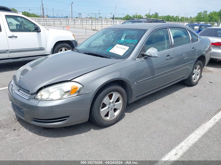 2007 CHEVROLET IMPALA VIN: 2G1WT58K279130374