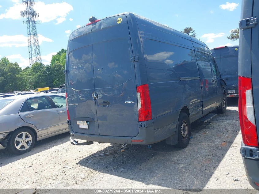 VIN WD4PF1CD6KT006538 2019 MERCEDES-BENZ SPRINTER 2500 HIGH ROOF V6