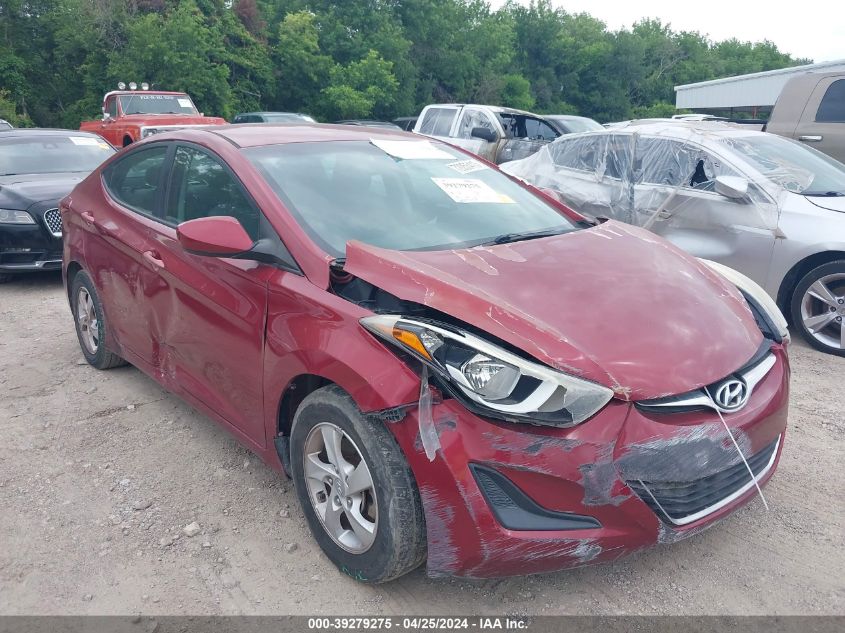 5NPDH4AE9FH650615 2015 Hyundai Elantra Se