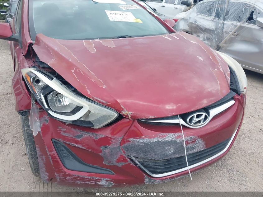 5NPDH4AE9FH650615 2015 Hyundai Elantra Se