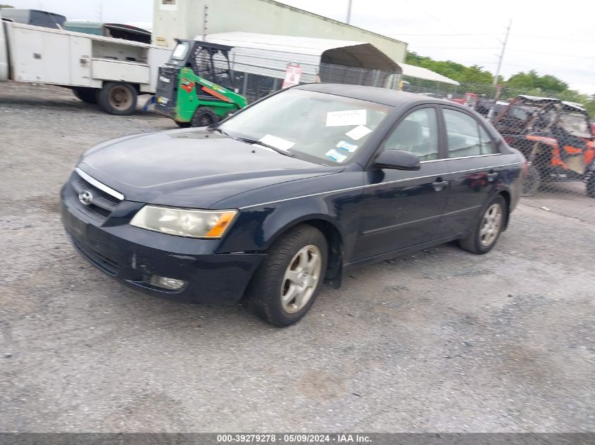 2006 Hyundai Sonata Gls VIN: 5NPEU46C66H126989 Lot: 39279278