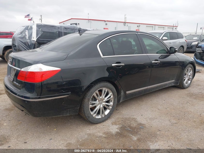 2009 Hyundai Genesis 4.6 VIN: KMHGC46F69U029741 Lot: 39279318