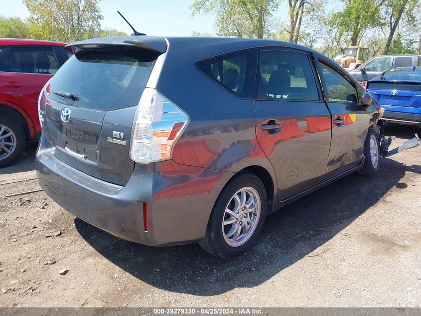 2012 Toyota Prius V Three VIN: JTDZN3EU8C3023759 Lot: 39279330