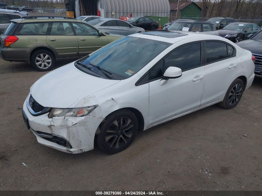 19XFB2F90DE236425 | 2013 HONDA CIVIC