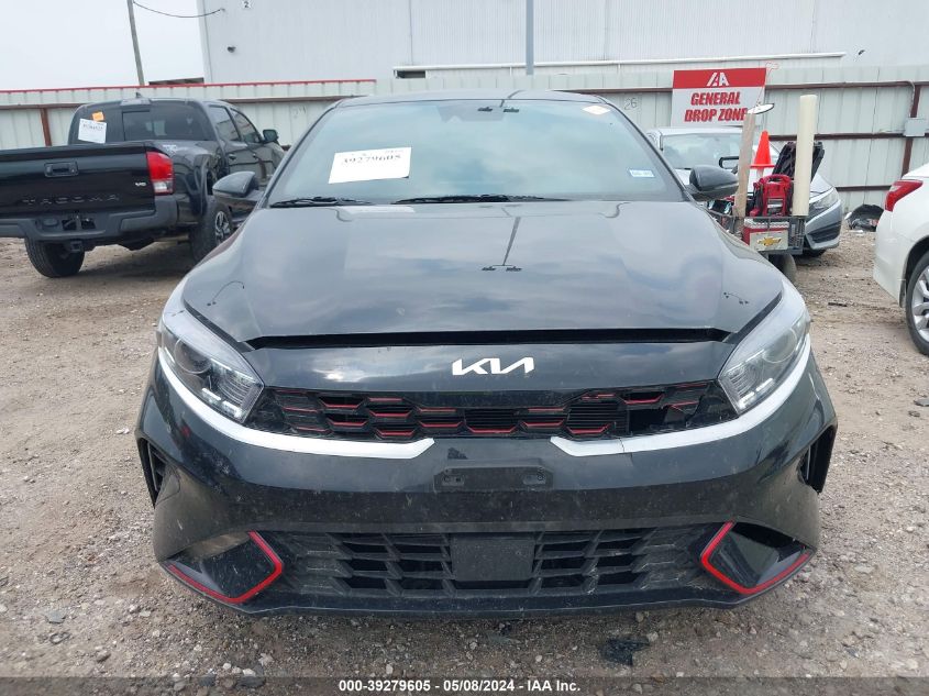 2023 Kia Forte Gt-Line VIN: 3KPF54AD6PE639750 Lot: 39279605