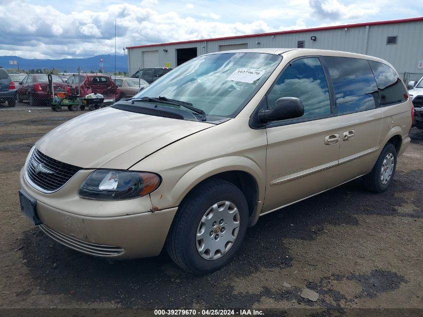 2001 Chrysler Town & Country Lx VIN: 2C4GP44301R212703 Lot: 39279670