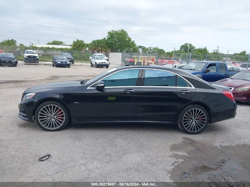 2014 Mercedes-Benz S 550 550 VIN: WDDUG8CB6EA048554 Lot: 39279697