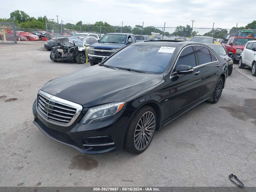 2014 Mercedes-Benz S 550 550 VIN: WDDUG8CB6EA048554 Lot: 39279697