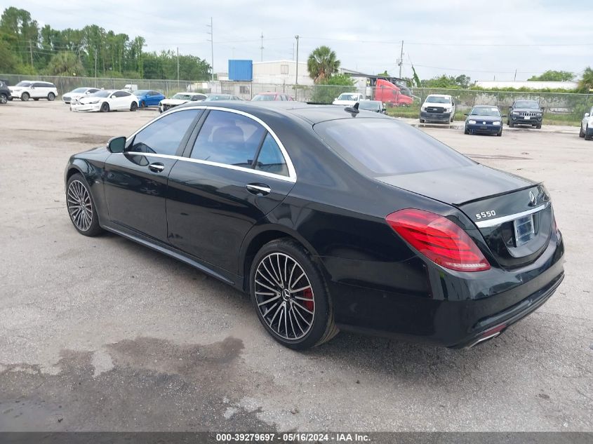 2014 Mercedes-Benz S 550 550 VIN: WDDUG8CB6EA048554 Lot: 39279697