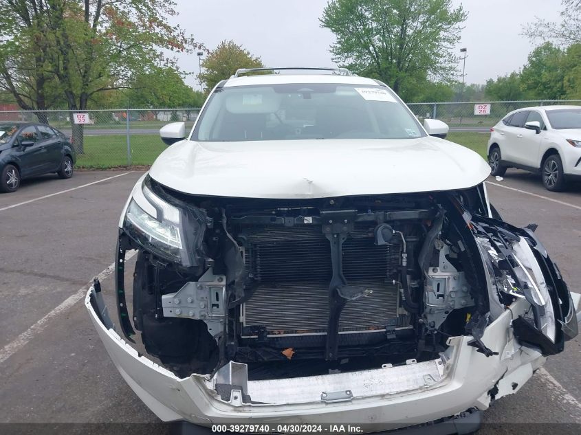 2022 Nissan Pathfinder Sl 4Wd VIN: 5N1DR3CDXNC200859 Lot: 39279740