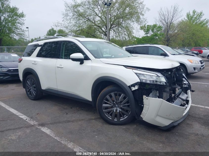 2022 Nissan Pathfinder Sl 4Wd VIN: 5N1DR3CDXNC200859 Lot: 39279740