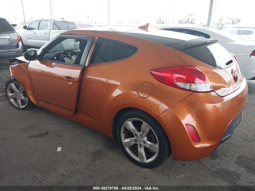 2015 HYUNDAI VELOSTER - KMHTC6AD2FU238132