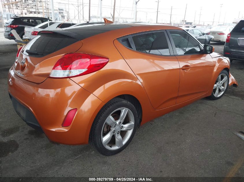 2015 HYUNDAI VELOSTER - KMHTC6AD2FU238132