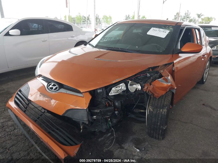 2015 HYUNDAI VELOSTER - KMHTC6AD2FU238132