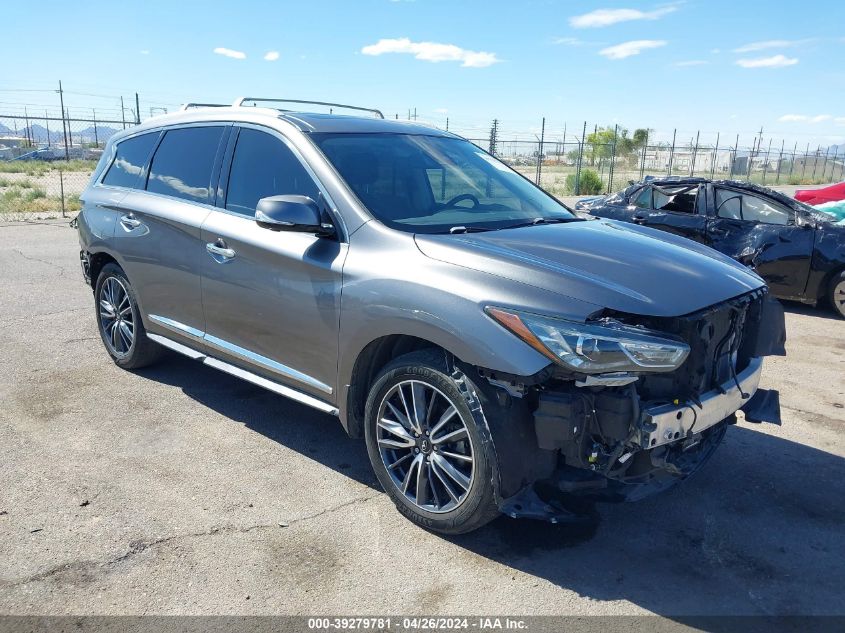 2017 Infiniti Qx60 VIN: 5N1DL0MN0HC527931 Lot: 39279781