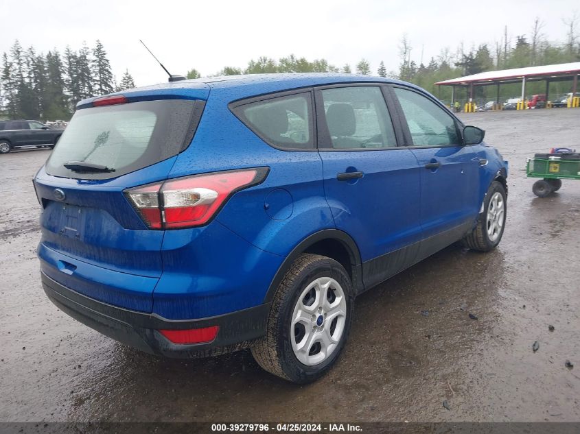 2017 Ford Escape S VIN: 1FMCU0F79HUD54587 Lot: 39279796