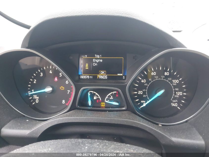 2017 Ford Escape S VIN: 1FMCU0F79HUD54587 Lot: 39279796