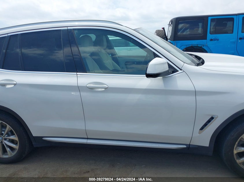 VIN 5UXTR7C56KLF31323 2019 BMW X3 SDRIVE30I