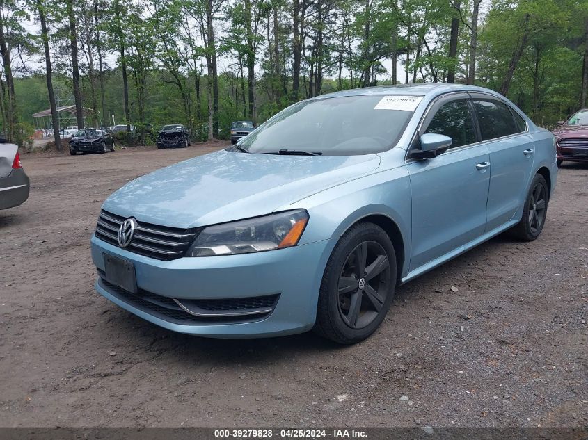 1VWBP7A32CC066278 | 2012 VOLKSWAGEN PASSAT