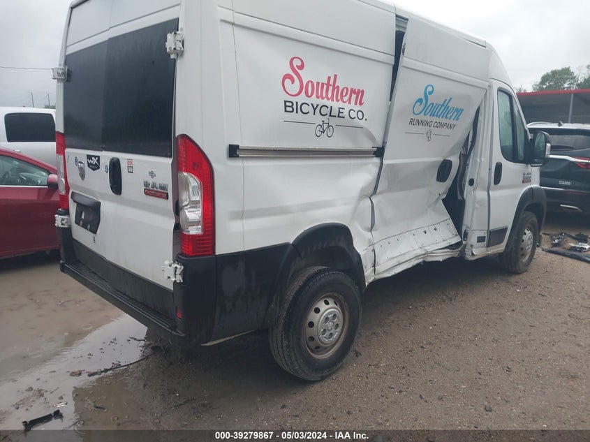 2019 RAM PROMASTER 1500 HIGH ROOF 136 WB - 3C6TRVBG5KE565386