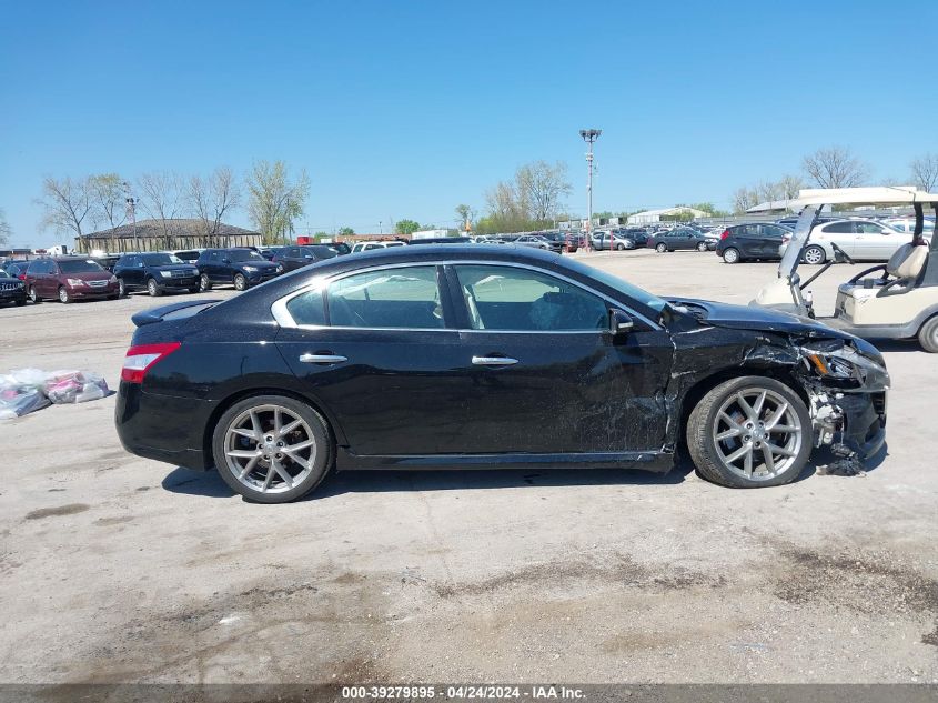 2011 Nissan Maxima 3.5 Sv VIN: 1N4AA5AP7BC857059 Lot: 39279895