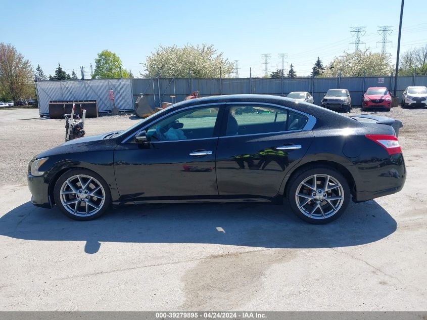 2011 Nissan Maxima 3.5 Sv VIN: 1N4AA5AP7BC857059 Lot: 39279895