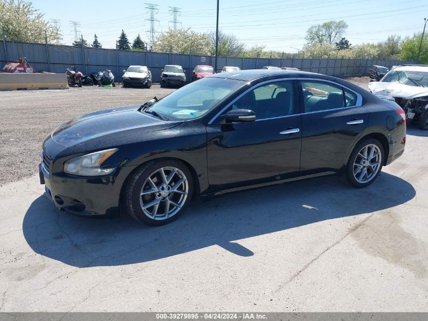 2011 Nissan Maxima 3.5 Sv VIN: 1N4AA5AP7BC857059 Lot: 39279895