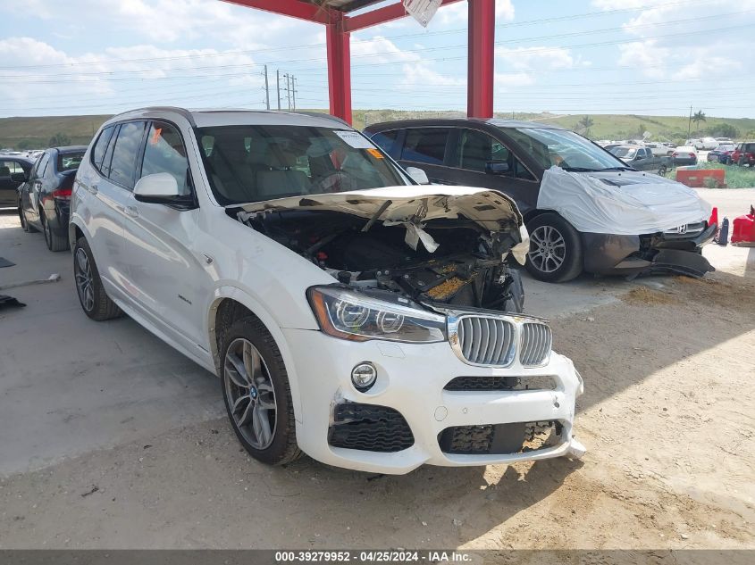 2017 BMW X3 XDRIVE35I - 5UXWX7C56H0U40014