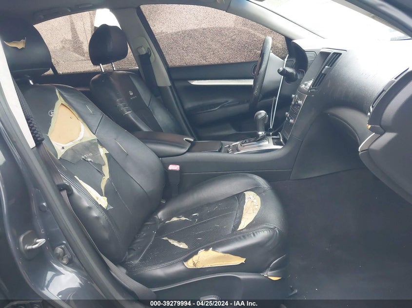 2011 Infiniti G25 Journey VIN: JN1DV6AP2BM831581 Lot: 39279994