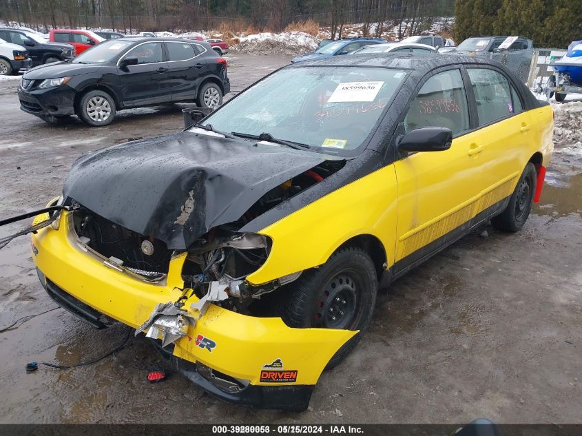 2003 Toyota Corolla Le VIN: 1NXBR32E93Z005683 Lot: 39280053