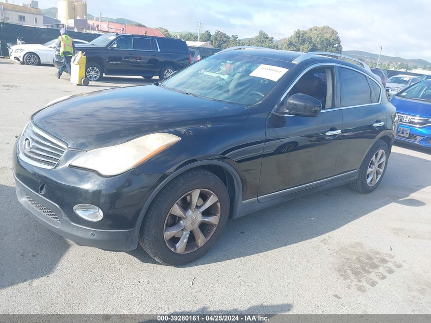 2008 Infiniti Ex35 Journey VIN: JNKAJ09F28M353772 Lot: 39280161