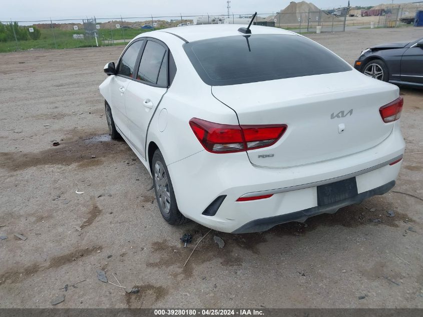 2023 Kia Rio S VIN: 3KPA24AD9PE615901 Lot: 39280180