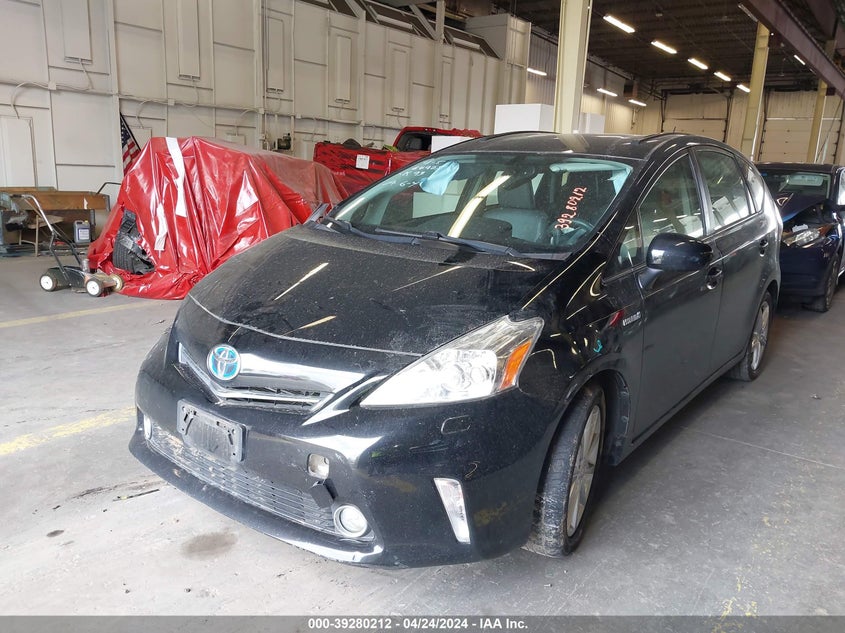 2014 Toyota Prius V Five VIN: JTDZN3EU5EJ002186 Lot: 39280212