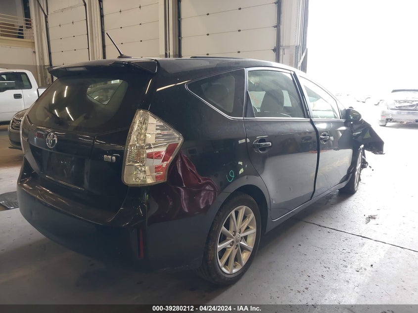 2014 Toyota Prius V Five VIN: JTDZN3EU5EJ002186 Lot: 39280212