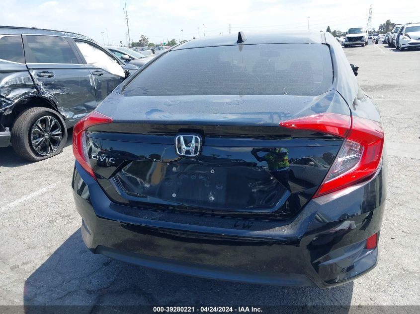 2018 Honda Civic Ex VIN: 2HGFC2F86JH525783 Lot: 39280221