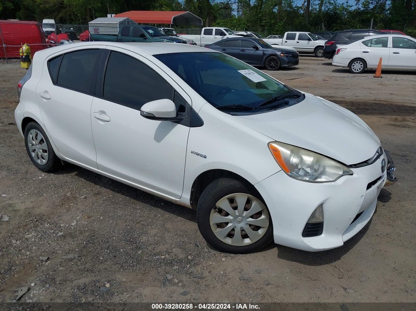 2013 Toyota Prius C Two VIN: JTDKDTB3XD1037093 Lot: 39280258