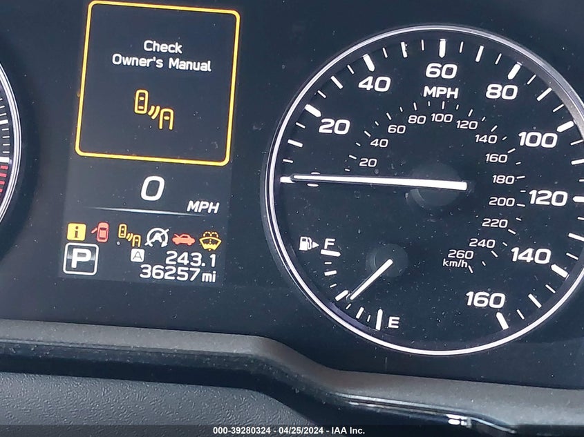 VIN 4S4BTAECXL3223962 2020 SUBARU OUTBACK PREMIUM